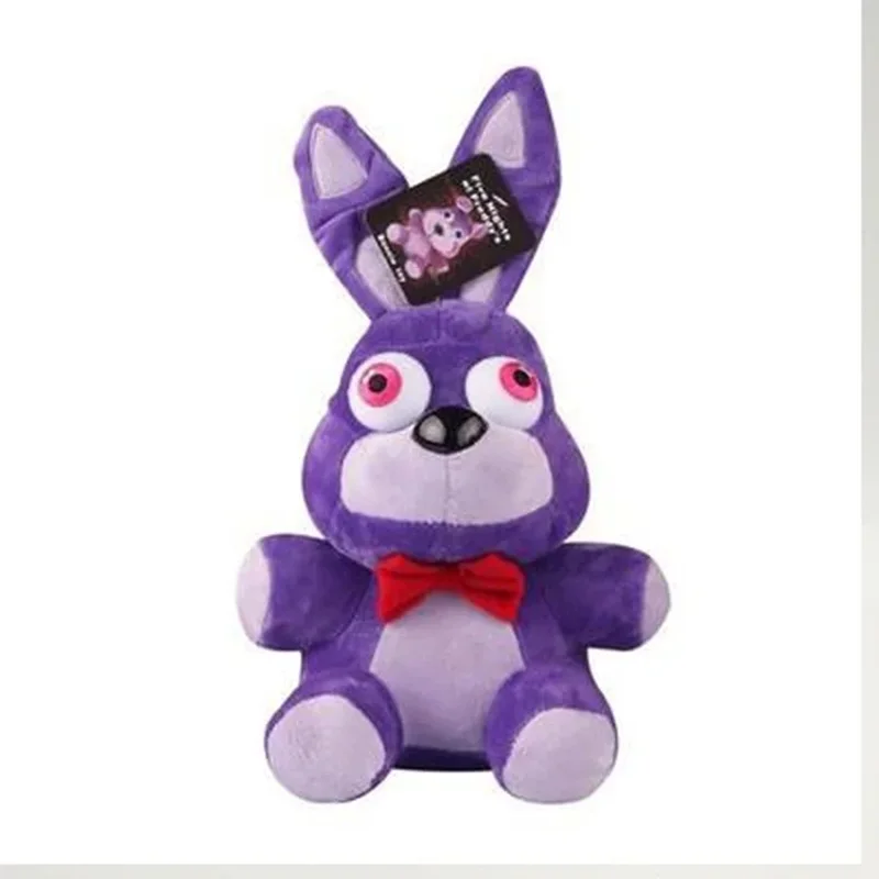 Фото 18 см FNAF плюшевые игрушки Kawaii Freddys животные Фокси Бонни медведь ленбит Мягкие плюшевые игрушки на день рождения Рождество подарок для детей №5