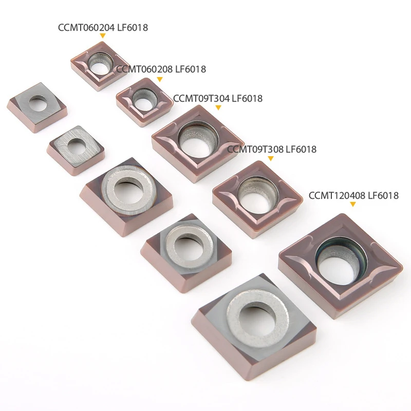 Фото CCMT060204 CCMT09T304 CCMT120404 Твердосплавные вставки CCMT Внутренние токарные инструменты CCMT060208 CCMT09T308 для нержавеющей стали №3