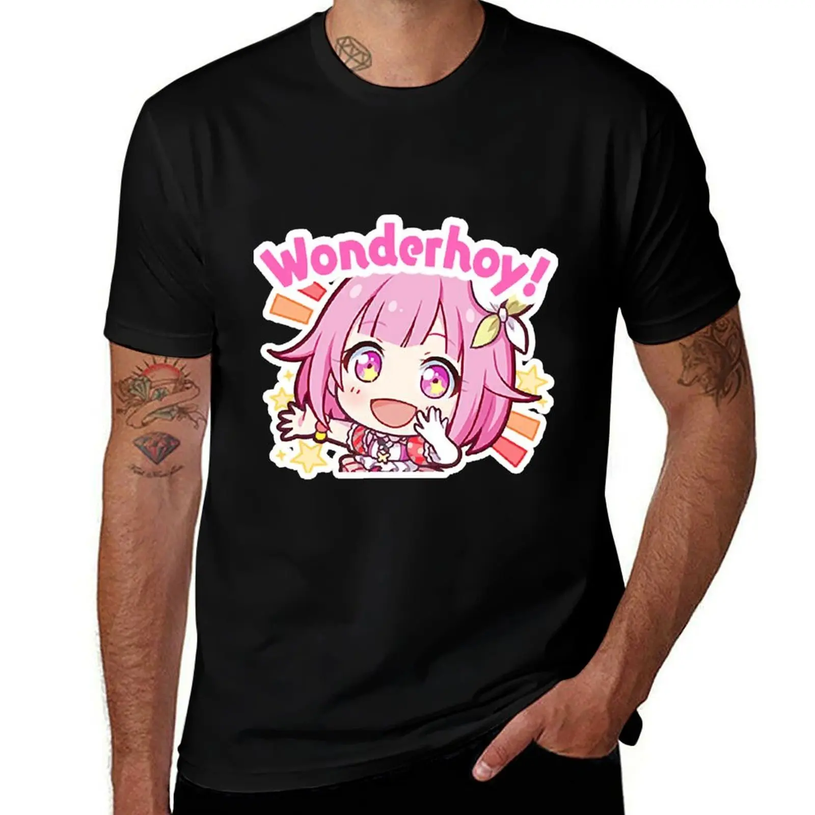 Wonderhoy Project Sekai Wonderhoy футболка мужская футболка мужская футболка с рисунком роскошная футболка