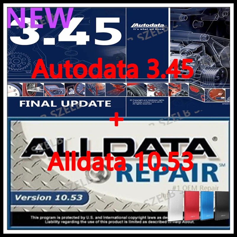 Новейшее программное обеспечение для авторемонта alldata 10.53 + программное обеспечение autodata 3.45, программное обеспечение alldata auto data 3.45, неограниченное обеспечение