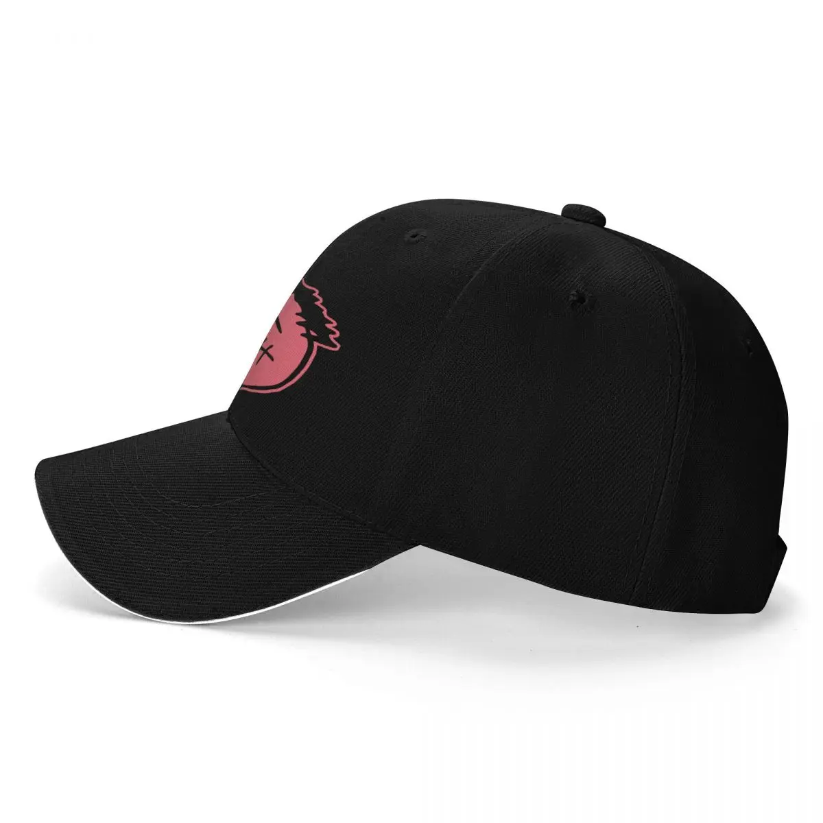 Фото Kaos Round Neck Lengan Pendek Cap Caps Женская кепка для мужчин Кепка Мужская летняя мужская шляпа Бейсбольная кепка №3