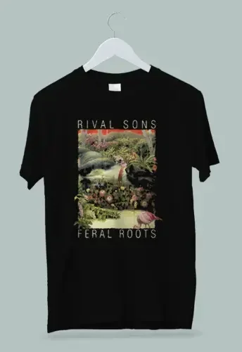 Футболка с длинным или коротким рукавом Rival Sons с американскими рок-группой Feral root