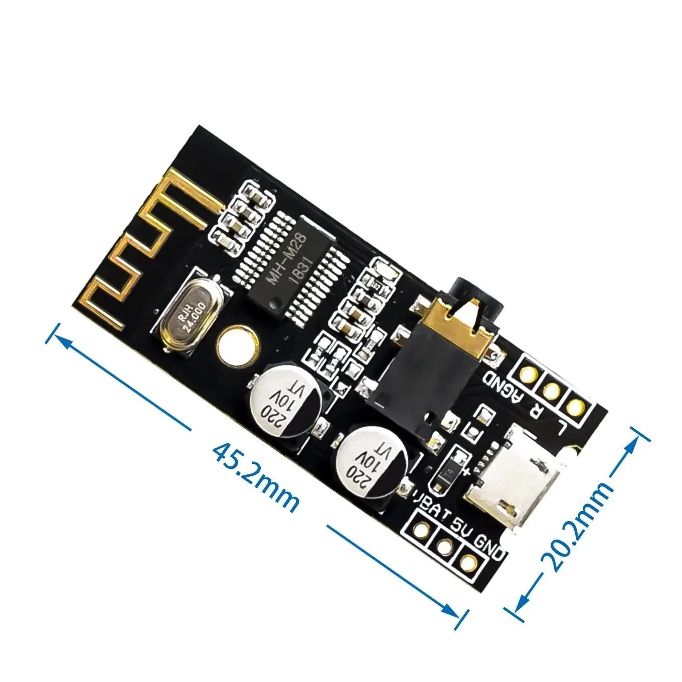 Фото LIVE MH-MX8 MP3 декодер плата Bluetooth 4,2 аудио модуль без потерь стерео DIY ремонт Lautsprecher Hohe Fidelity HIFI №3