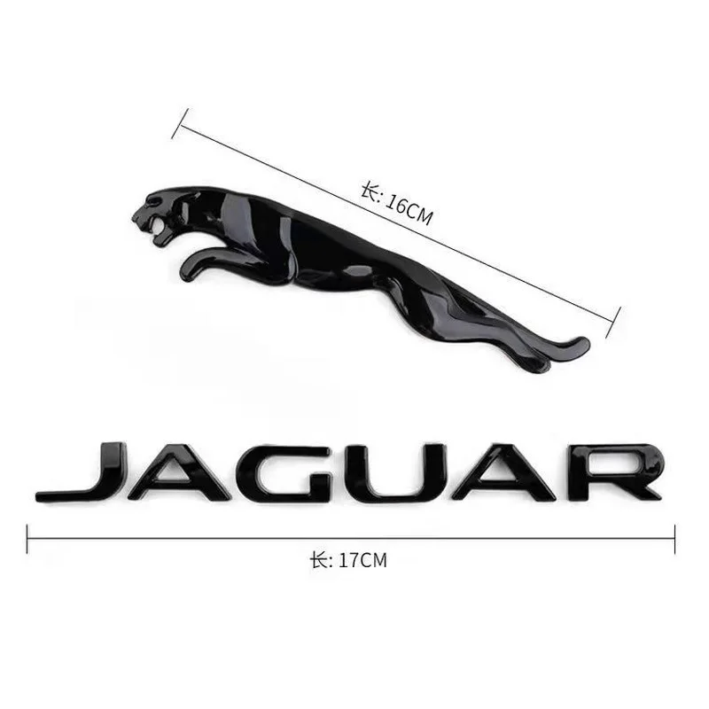 Фото Значок задний для Jaguar XF XE FPACE, модифицированный автомобильный значок с надписью на английском языке №3
