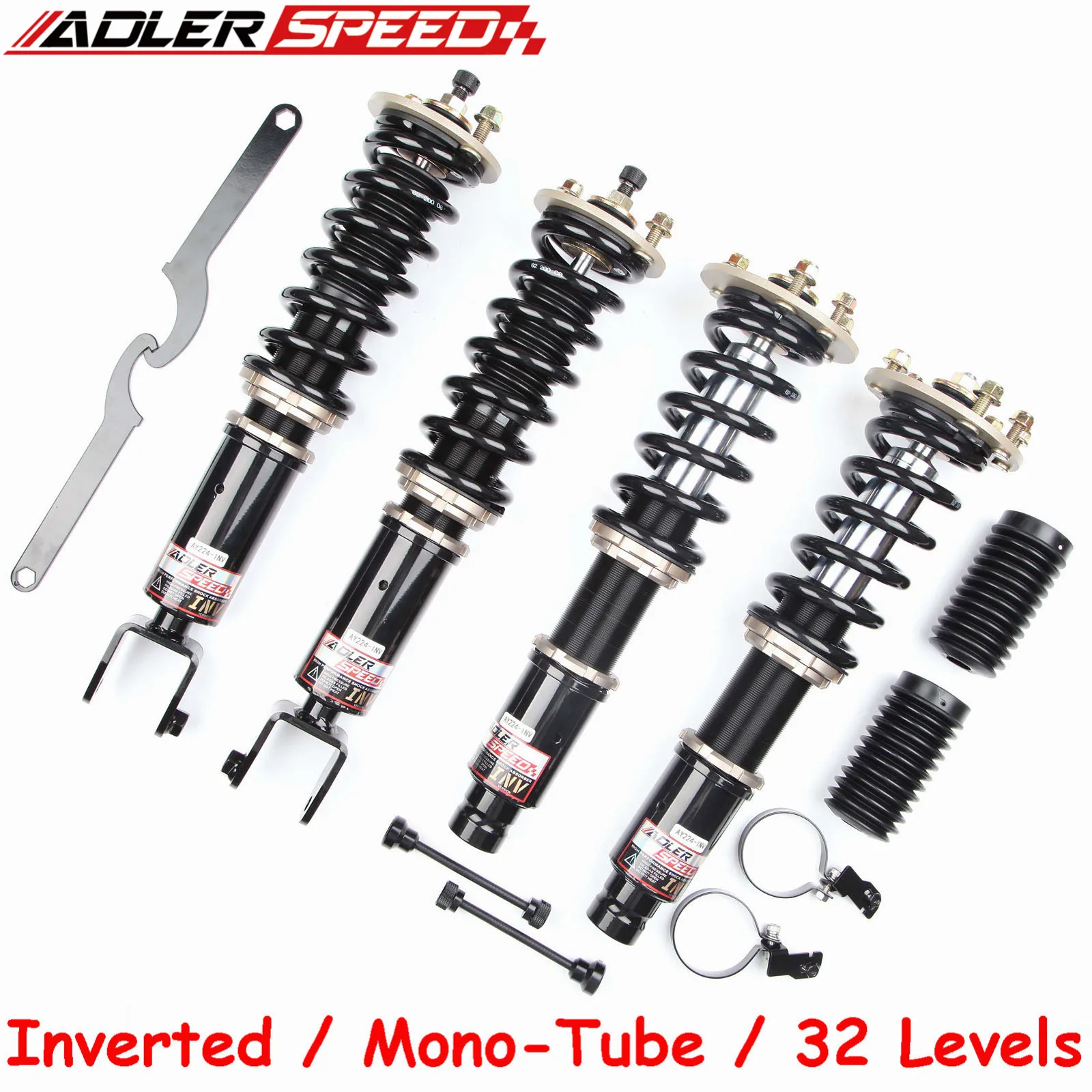 Фото Комплект подвески ADLERSPEED Inverted Coilovers для Acura TL 2009-2014 Adj. Демпферные пружины №2