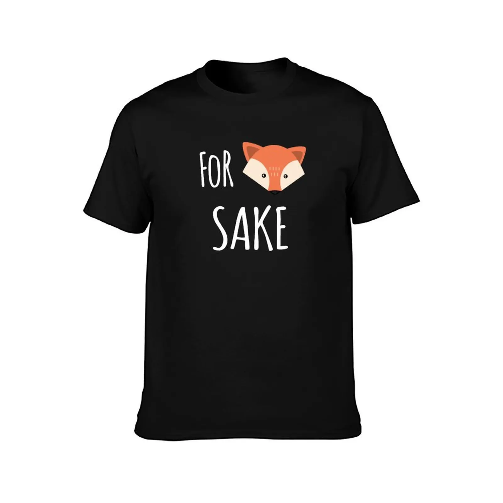 Фото Футболка For Fox Sake, мужские футболки, хлопковые футболки, мужская футболка из 100% №2