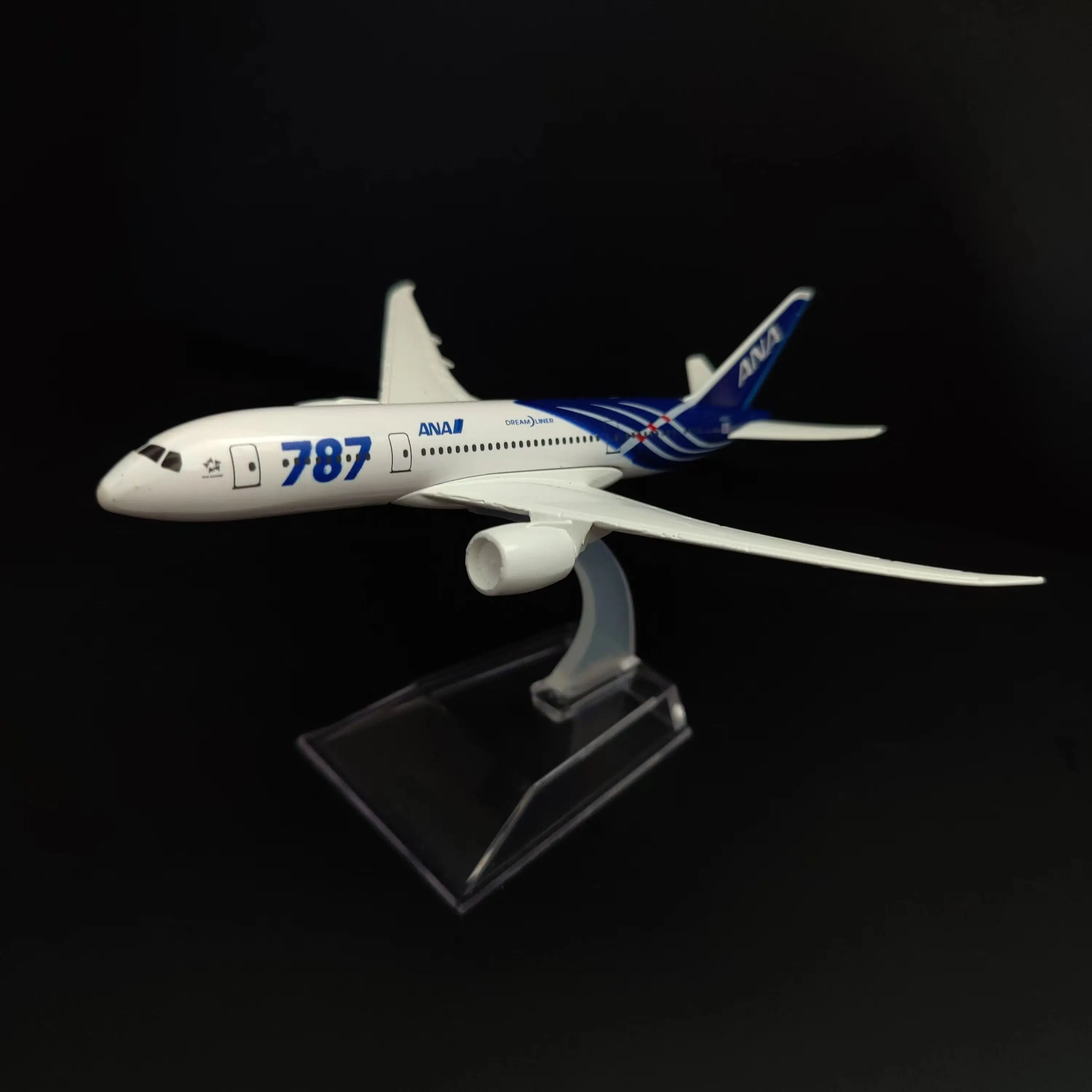 Металлическая Модель В Масштабе 1:400 Ana B787, Японский Самолет, 15 См, Миниатюрные Рождественские Украшения Для Детской Ком...