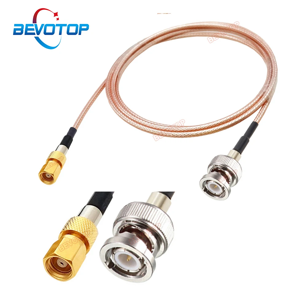 Кабель BEVOTOP BNC «папа»-«мама» SMC RG316 с низким коэффициентом потери 50 Ом RF
