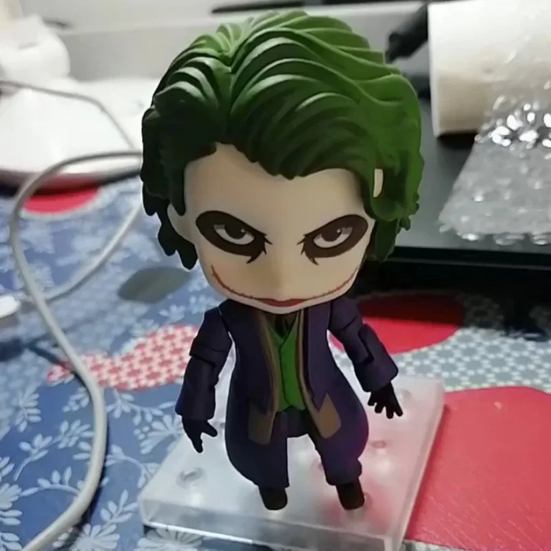 Версия Бэтмена Dark Knight Q Nendoroid 566 #   Джокер ДЖОКЕР подвижная меняющая лицо 10 см фигурка модель орнамент Рождественский подарок (art.: 3920cb149bdba) - 3920cb149bdba