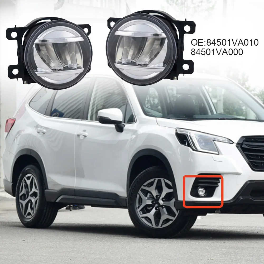 Одиночная упаковка противотуманных фар для Crosstrek для Legacy для Impreza Forester для WRX, светодиодные противотуманные фары, сигнальные лампы в сборе, аксессуары