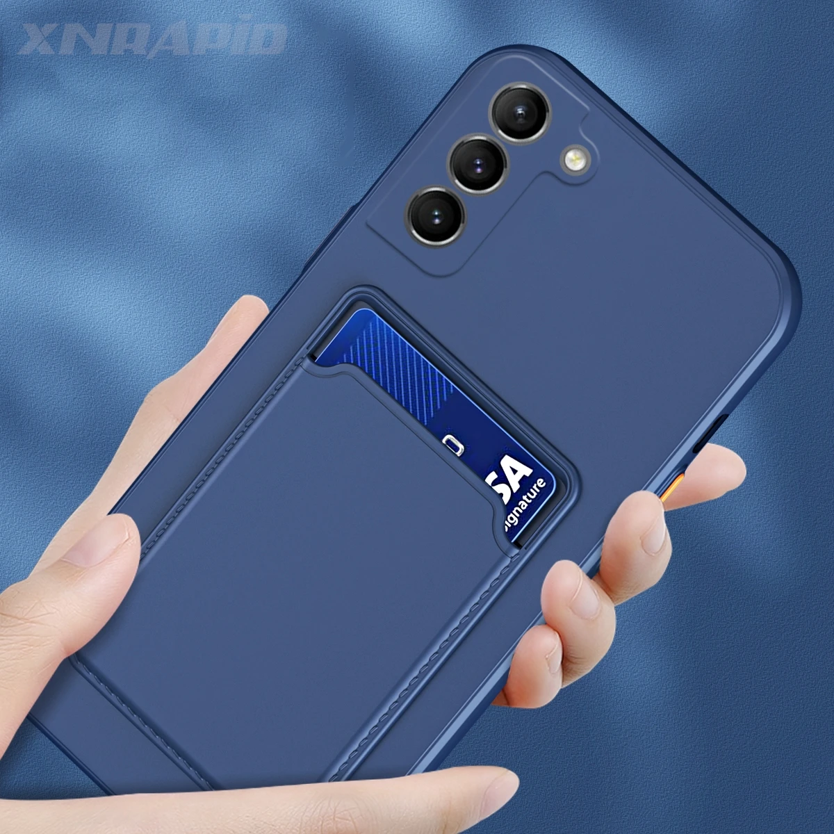 Чехол Funda из мягкого силикона с отделением для карт для Xiaomi Redmi Note 13 Pro Plus 4G Xiomi Redmi Note13