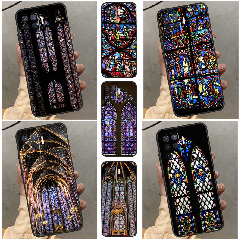 Церковная Готическая Святого Валентина-фотосессия для Realme 8 9 10 Pro Plus GT 2 Pro GT Neo 3T 2 C11 C25 C30 C31 C35 C25Y C21Y чехол