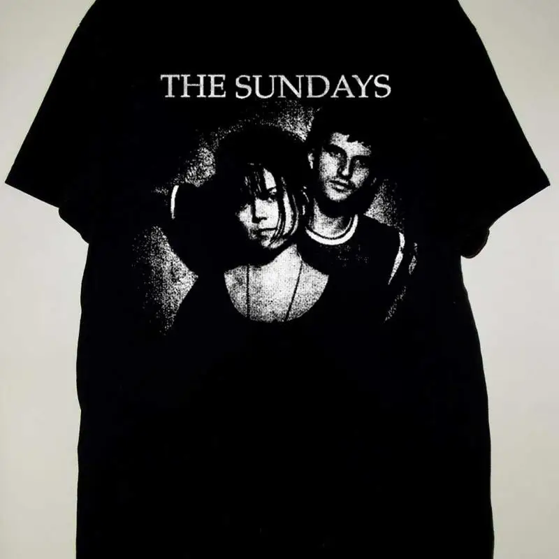 Короткая футболка The Sundays Band, все размеры DI452