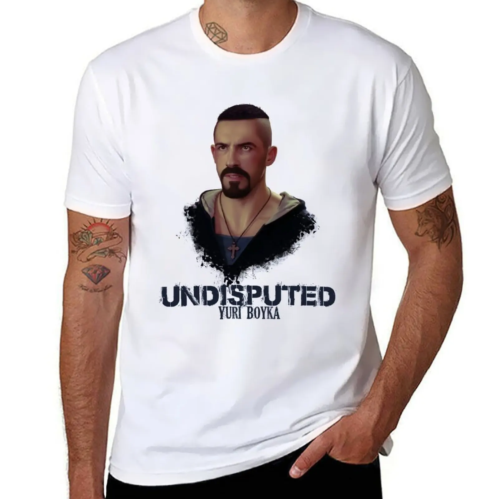 Футболка Boyka Undisputed, мужские футболки с рисунком, мужская футболка, футболка