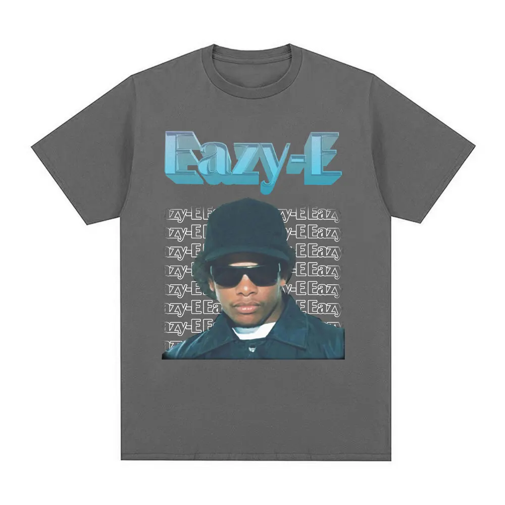Фото Футболка Eazy-E мужская с графическим принтом, винтажная тенниска в стиле хип-хоп с коротким рукавом, Повседневная хлопковая майка оверсайз в стиле унисекс, топы, уличная одежда №4