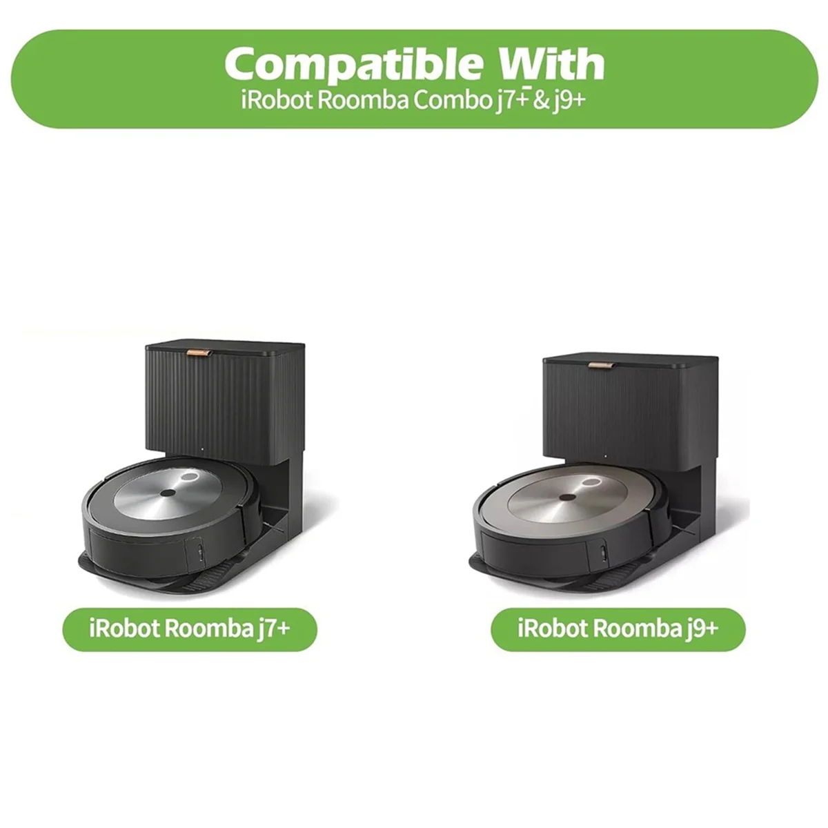 Фото Сменные детали для IRobot Roomba Combo J7 + J9 + Основная боковая щетка Hepa фильтр Швабра тканевые аксессуары №3