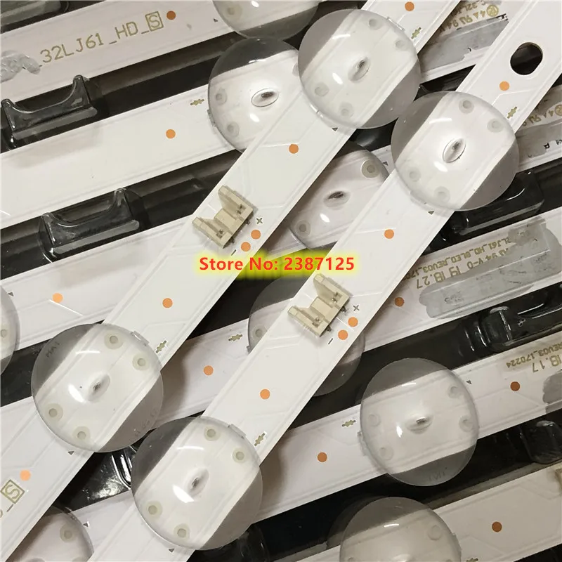 Светодиодная лента для подсветки 32lj61_hd _ 8LED 32LM55 32LM63 32LJ510U 32LJ510B 32LK510BPLD 32LK519PLC 32LK610BPLB 32LK615BPSB, 2 шт. (art.: 3920c6d19af50) - 3920c6d19af50