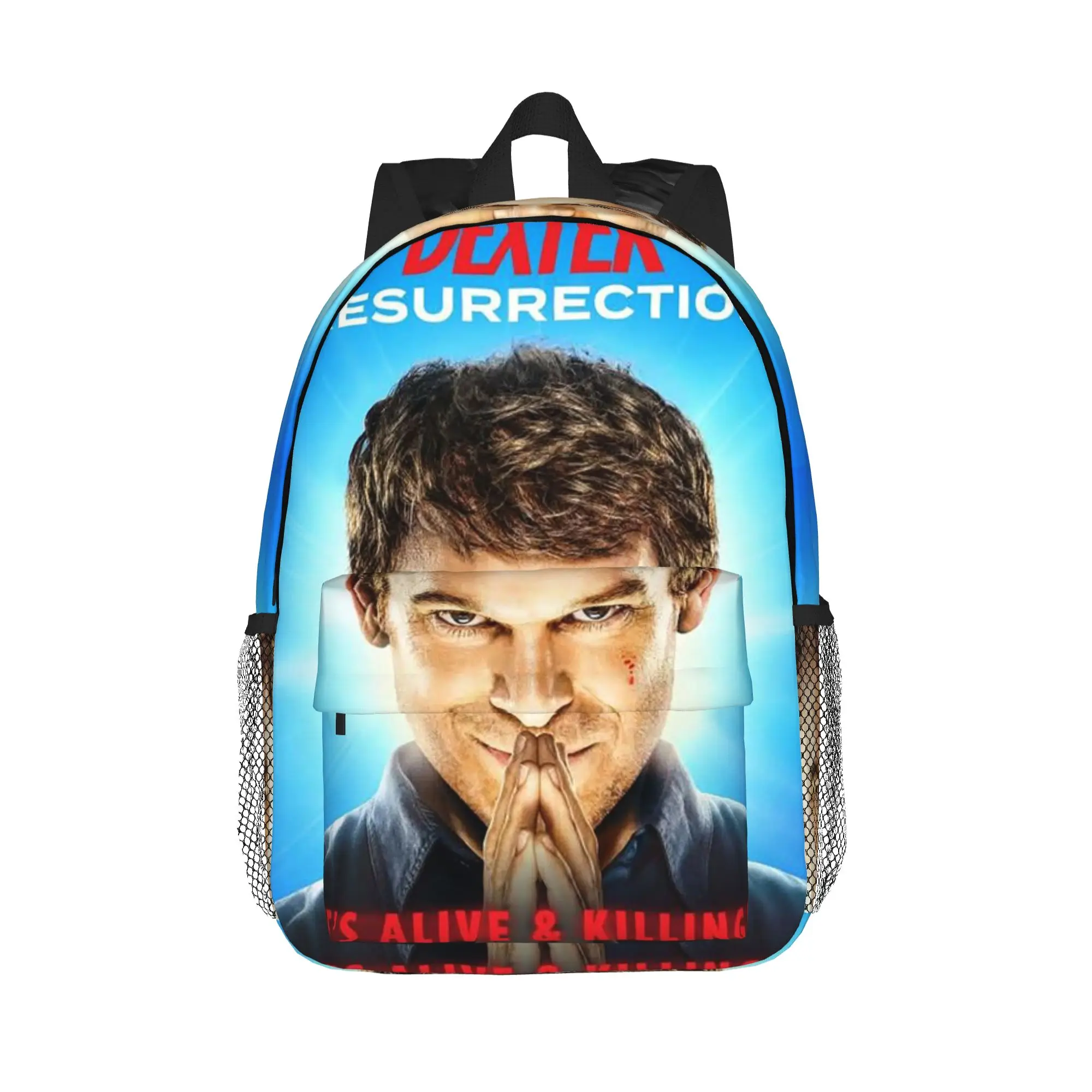 Рюкзак Movie Dexter Morgan, горячая распродажа, вместительный рюкзак для мальчиков и девочек, сумки на плечо для мужчин и женщин, школьная сумка