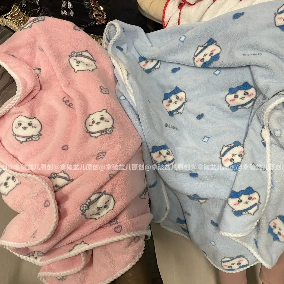 Фото MINISO Chiikawa милое сосающее водное банное полотенце для взрослых, студенческое общежитие, домашнее полотенце для пары, мягкое, удобное №2