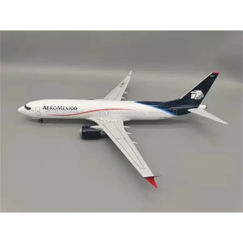 Масштаб 1142, самолет Mexican Airlines Boeing 737MAX AEROMEXICO, литой под давлением модель самолета из смолы, коллекция игрушек, дисплей, подарки (art.: 3920d104b9b7d) - 3920d104b9b7d