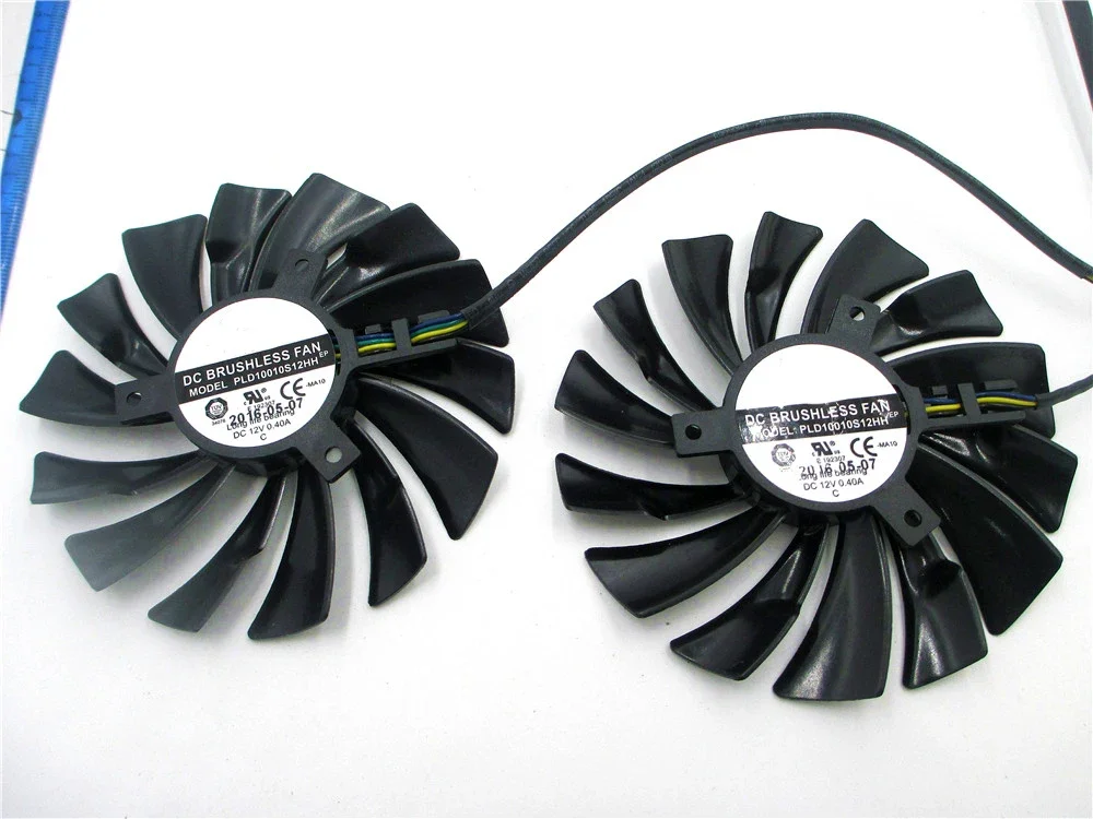 Вентилятор-кулер 95 мм PLD10010B12HH PLD10010S12HH для игровой карты MSI Radeon R9 380 Armor 2X GTX 1060 1070 1080 TI RX 470 570 RX580 (art.: 3920cbfd3740f) - 3920cbfd3740f