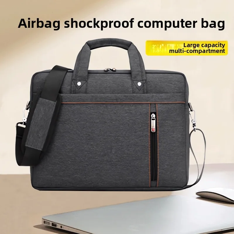 Подходит для сумки через плечо для ноутбука 13/14/15/16/17/18 дюймов Lenovo HP Dell Apple Asus Samsung Microsoft, сумка для компьютера