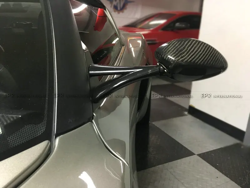 Фото Подходит для модификации Lotus Lotus Exige Elise из углеродного волокна, левые и правые зеркала заднего вида. №2