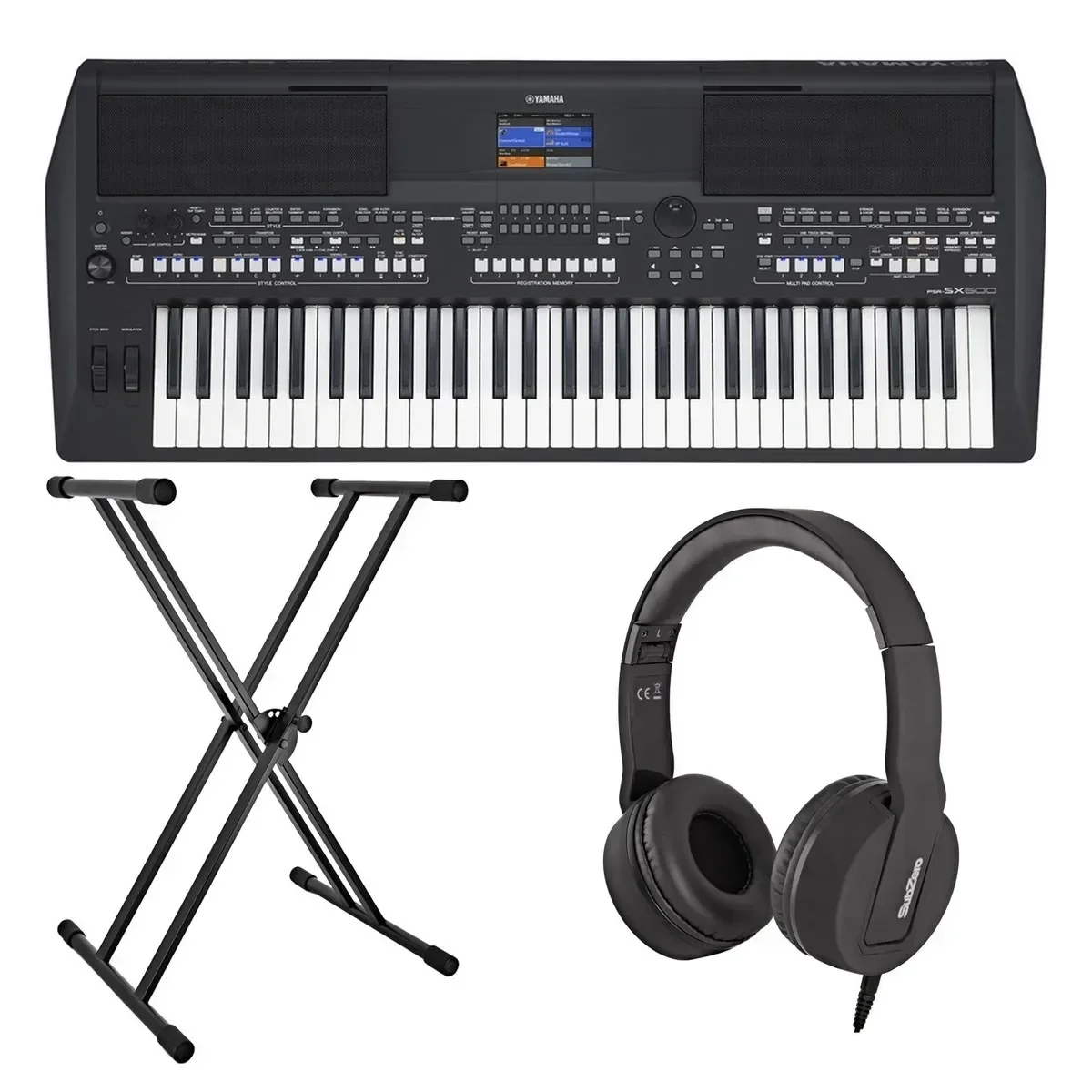 Летняя скидка 50% ГОРЯЧИЕ РАСПРОДАЖИ НА PSR SX600 Digital Arranger Keyboard Bundle