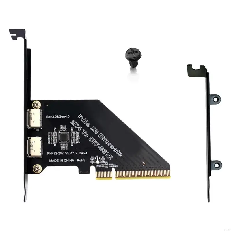 U2JE PCIe 4.0X8 для Oculink SFF 8612 8611 адаптер-разветвитель карты материнская плата с поддержкой PCIE