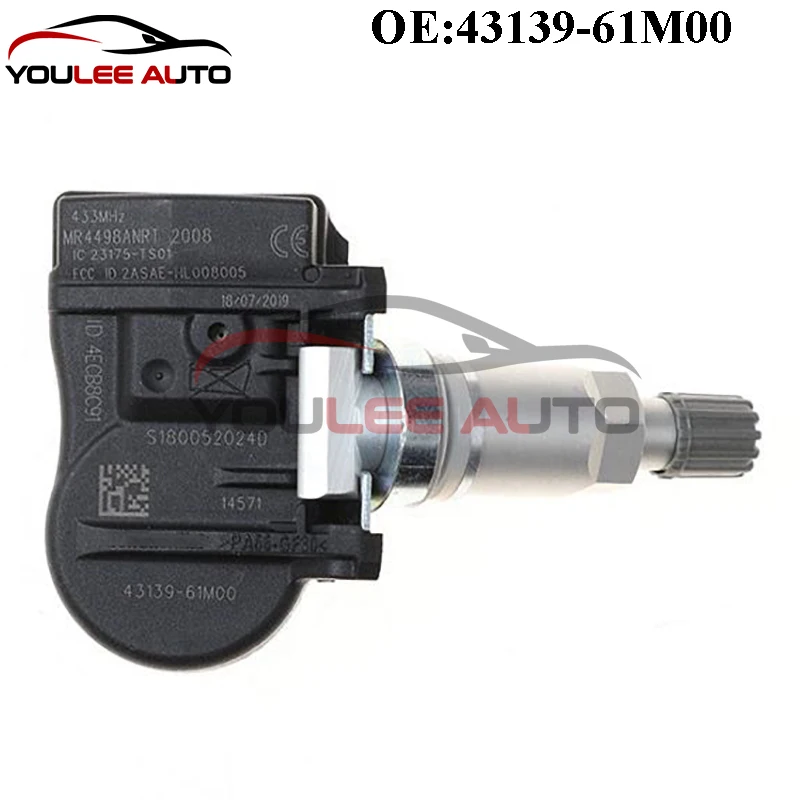 Фото 4 шт. новые 43139-61M00 4313961M00 TPMS датчик давления в шинах для Suzuki Vitara SX4 S-cross Ignis Baleno Alto Swift Jimmy автозапчасти №4