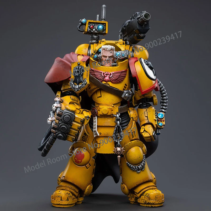 Экшн-фигурка JOYTOY Warhammer 40K 1/18 императорские кулаки тяжелые интерсективаторы 02, 13 см, модель для коллекции