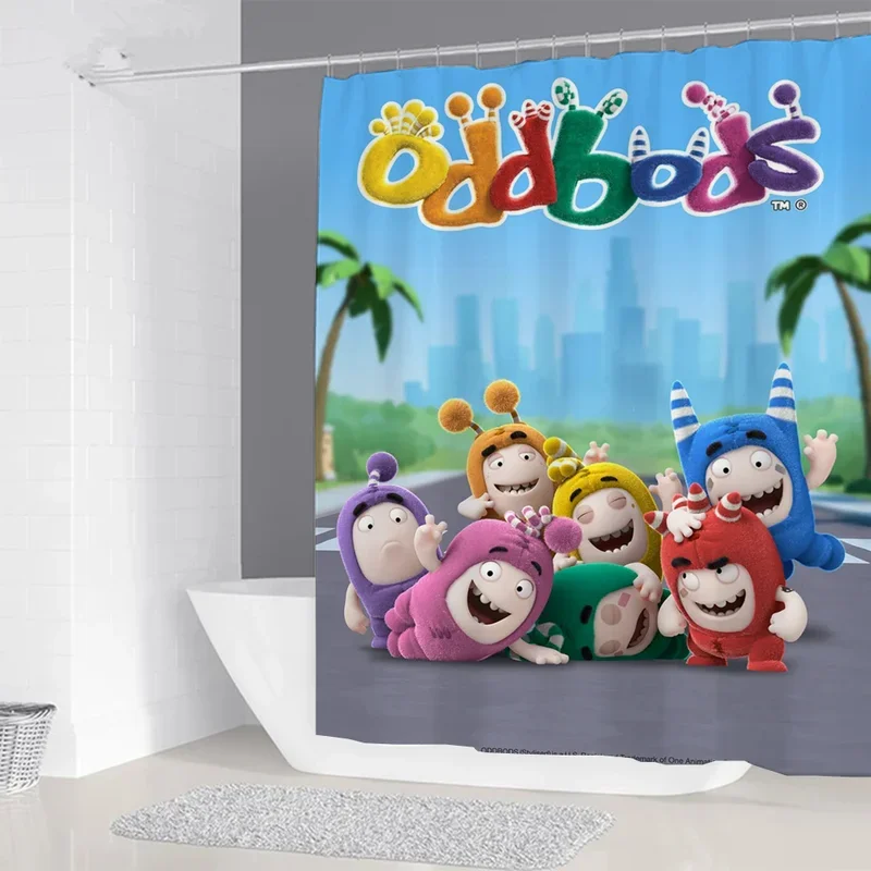 Фото Занавеска для душа Oddbodes для аксессуаров для ванной комнаты, складные занавески для перегородки, ванны, спальни, дома, Quarto, водонепроницаемая FaXT6 @! №4