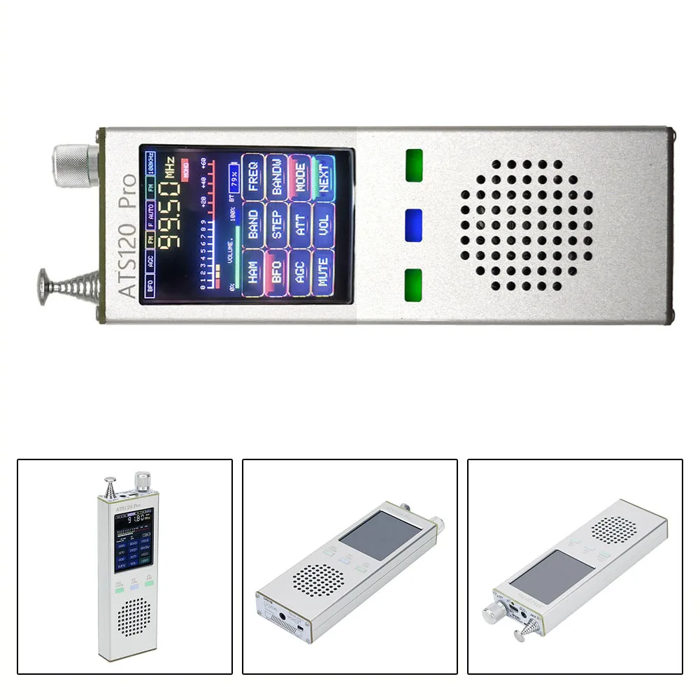 Фото USB декодер ATS120Pro V4 1x SI4732 FM SSB AM LSB совместимый с прошивкой 4 1X сенсорный экран дальнего действия прием №3