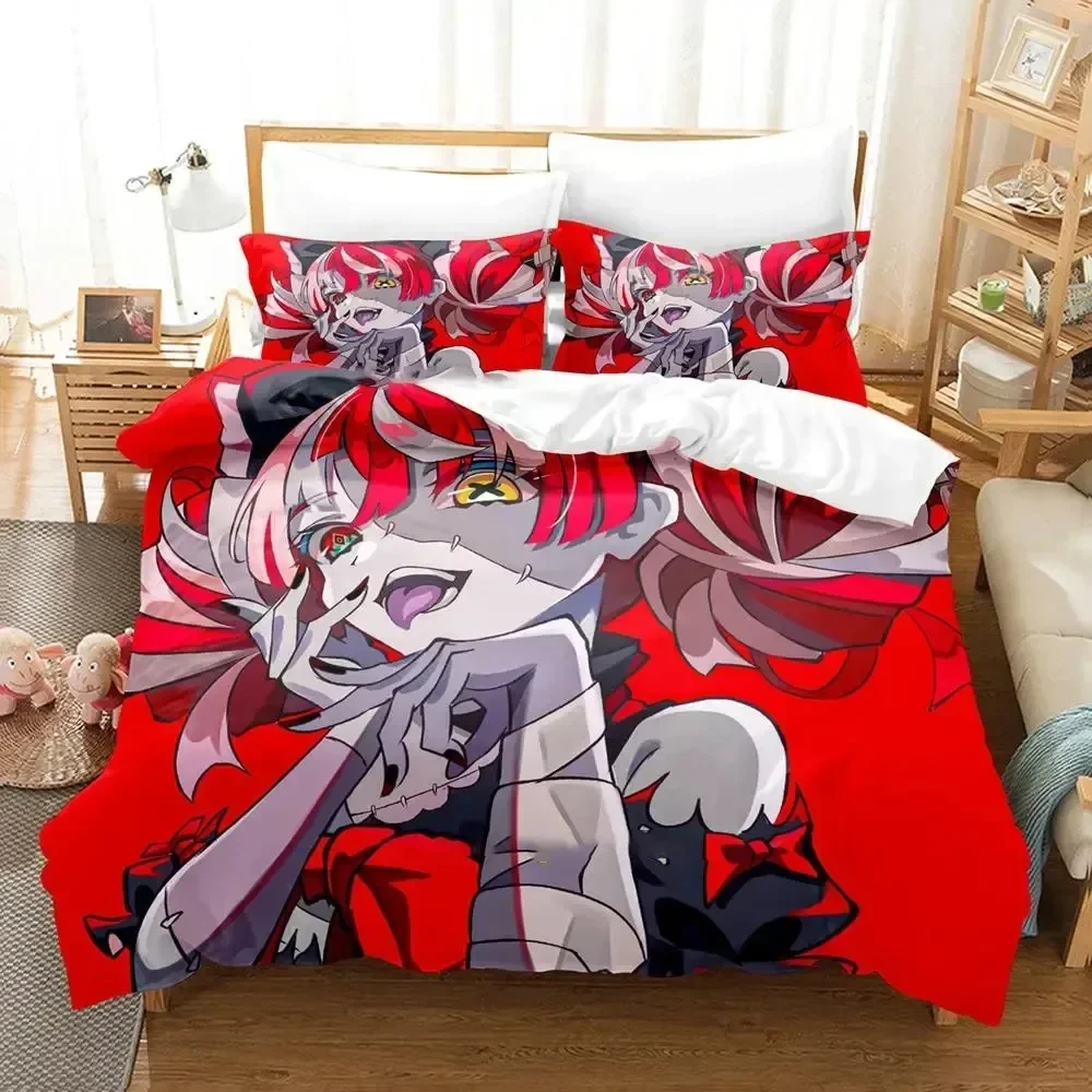 Аниме Kureiji Ollie KUREIJI OLLIE Комплект постельного белья для мальчиков и девочек Twin Queen Size пододеяльник наволочка кровать для детей и взрослых домашний текстильxtile