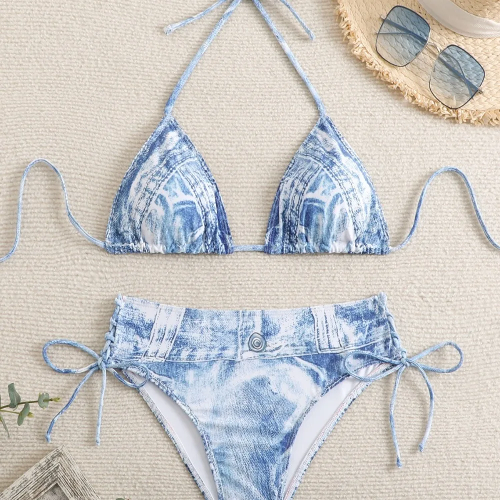 Фото Элегантный купальник из двух частей — женские купальники и Maillot de Bain Femme |   Курортный отпускной наряд №2