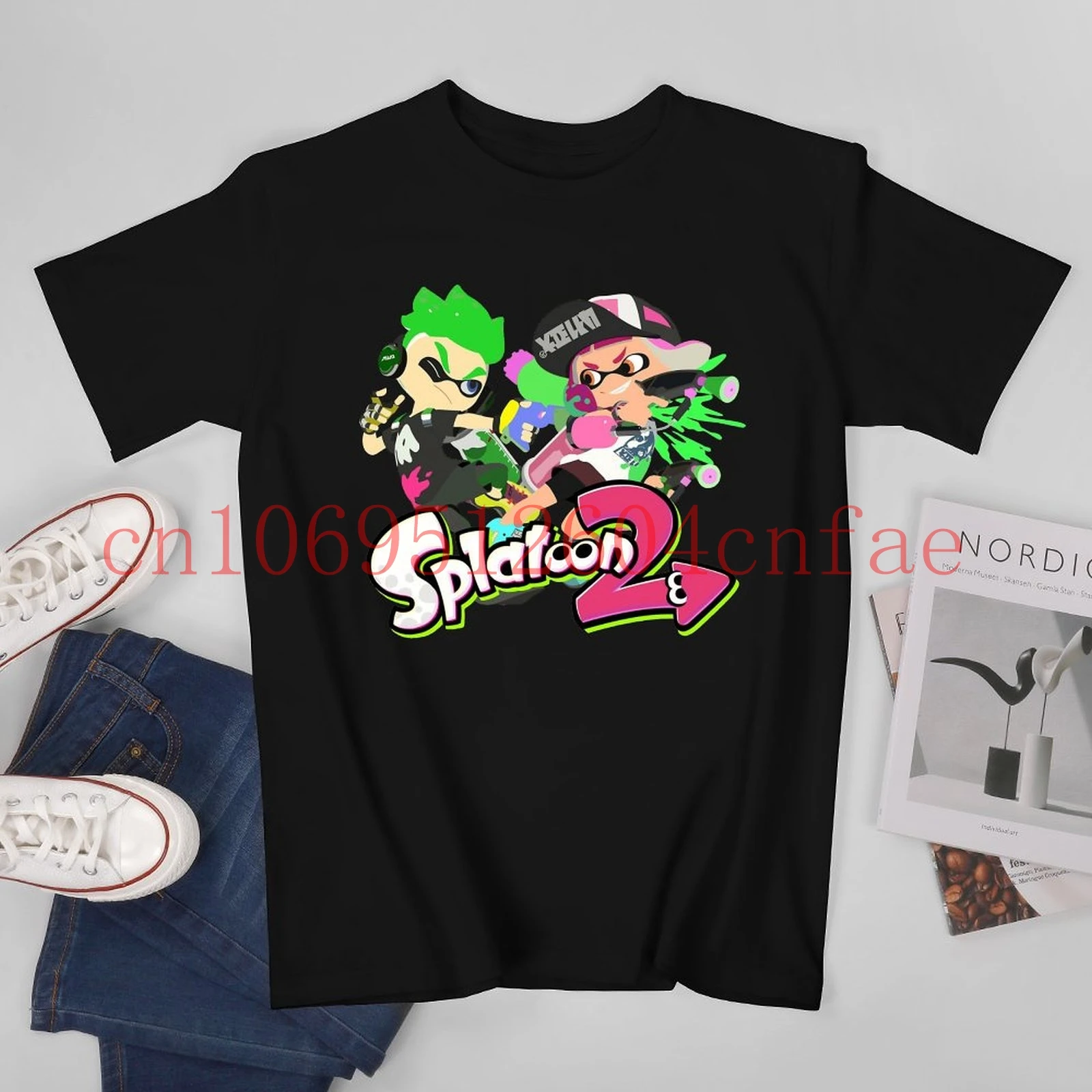 Мужская футболка Splatoon 2