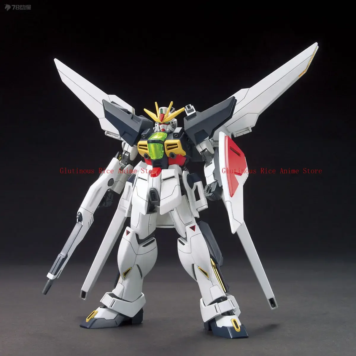 Фото В наличии Bandai-Аниме-фигурки, комплект для мальчиков Gundam HG DX Gundam Double X 1/144, сборная модель, игрушки, оригинальные подарки №3