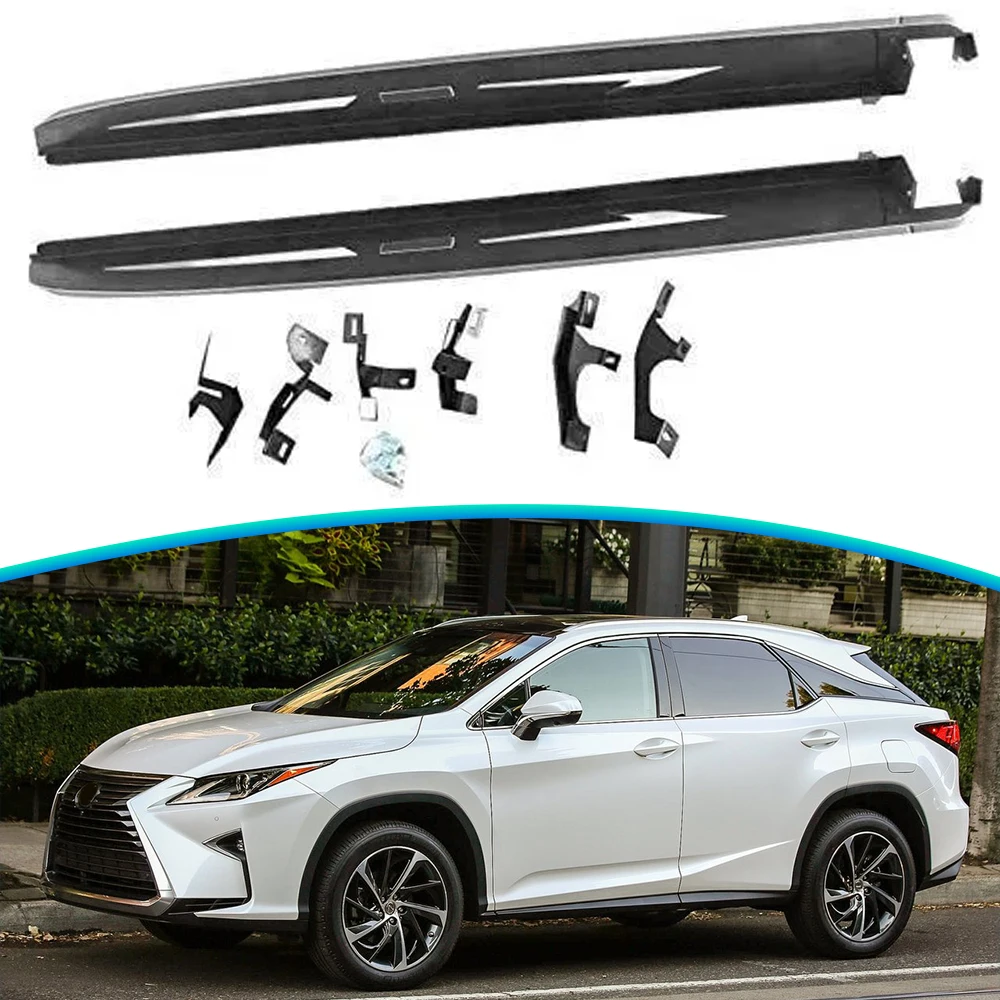 Боковая подножка Nerf Bar подходит для Lexus RX 350 450h 2016-2020, автомобильные аксессуары