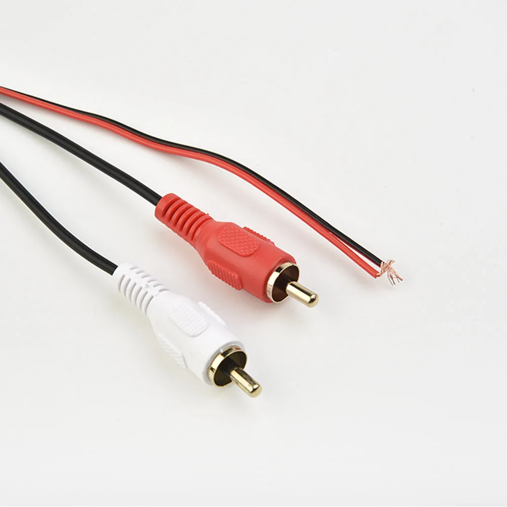 Фото Автомобильный модуль приемника Bluetooth, адаптер кабеля 2RCA AUX, музыкальный аудио стерео приемник для транспортных средств с интерфейсом 2RCA №4