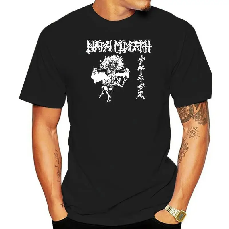 NAPALM DEATH-Split T-shirtmetalcarcassdeathdeicideslayernasumsepultura