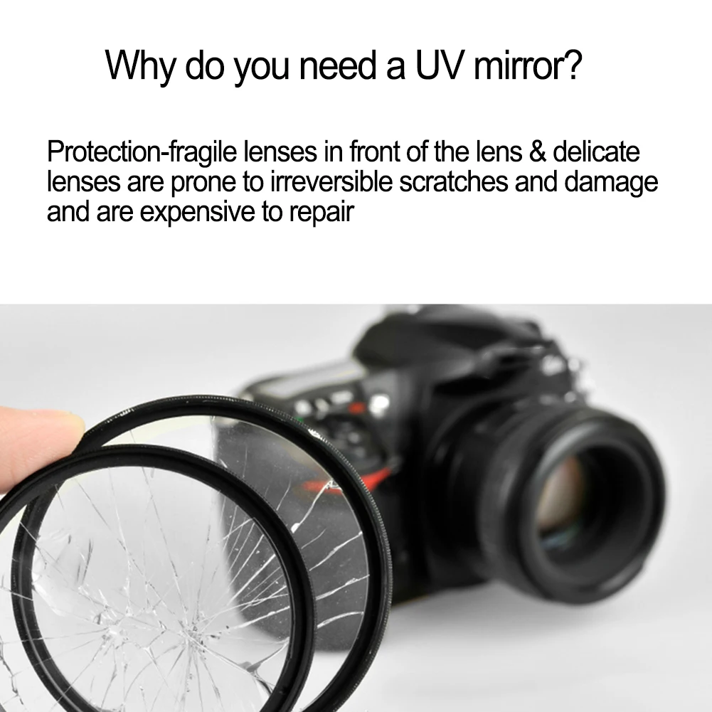 Фото Фильтр для объектива камеры Lightdow Macro Close Up UV Digital Lens Filter Protector For Camera 37MM 40,5 MM 43MM 46MM 49MM 52MM №3