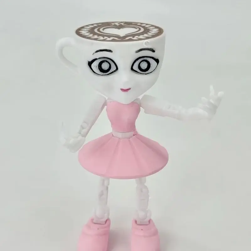 Фото Hot Tung Tung Tung Sahur Балерина Капучино Фигурка Brainbot Аниме Tralalero Tralala Акула Настольный орнамент Игрушки Подарки №4