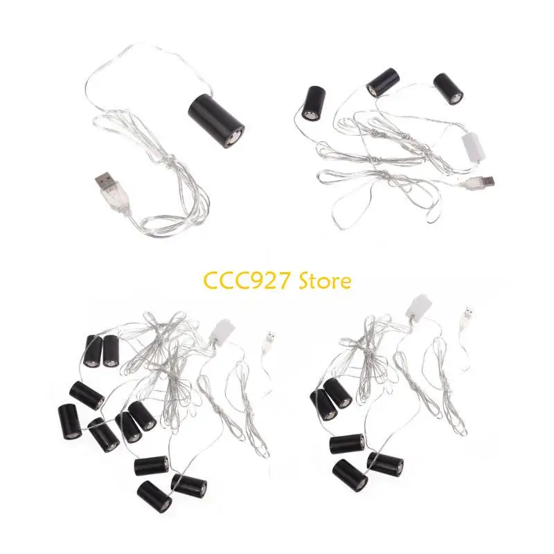 Фото B03F Eliminators Cable Universal USB 5V 2A до 4,5 В 3 В LR14 C Кабель батареи питания аккумулятора №3