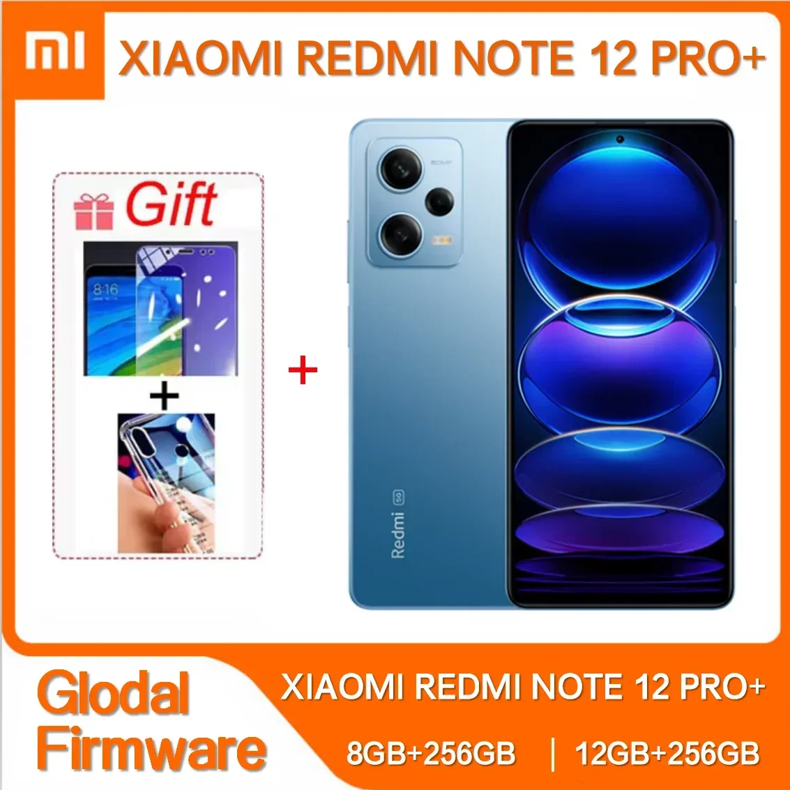 Global Rom Xiaomi Redmi Note 12 Pro + 120 Вт зарядка 5000 мАч 200 МП тройная задняя панель 6,67 дюйма OLED гибкий точечный дисплей 5G смартфон NFC