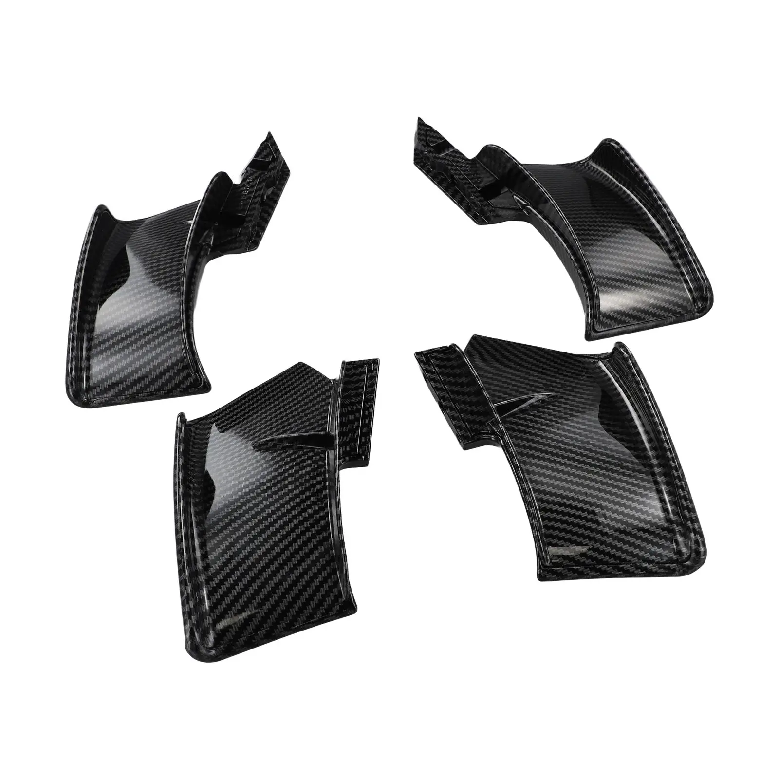 Фото Спойлер из углеродного волокна Fxed Winglets Wings для DUCATI Streetfighter V4 V4S V4SP, измените внешний вид вашего мотоцикла №5