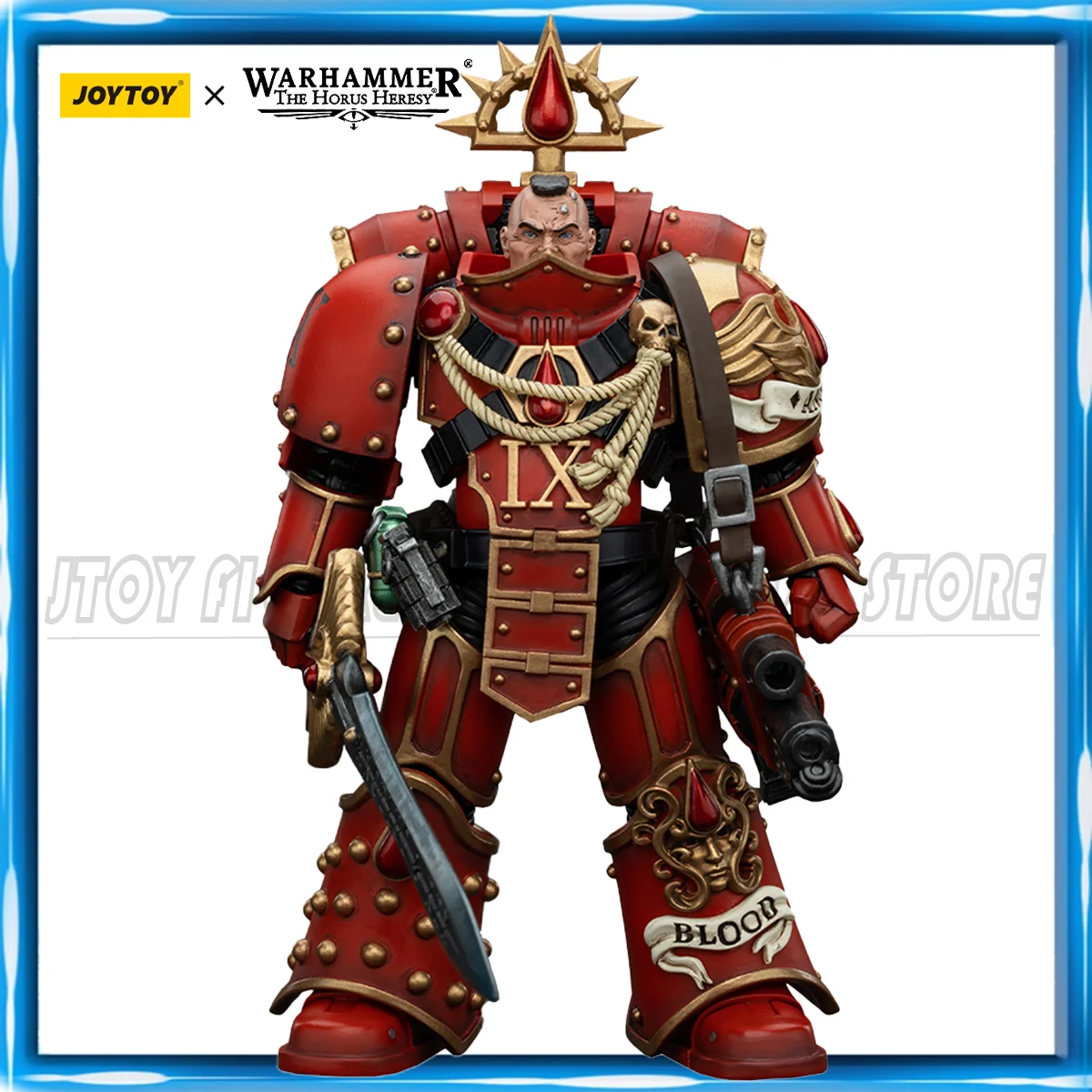 [Предпродажа] JOYTOY Warhammer 40K 1/18 Фигурка Blood Angels Raldoron First Captain Аниме фигурки Коллекция игрушек