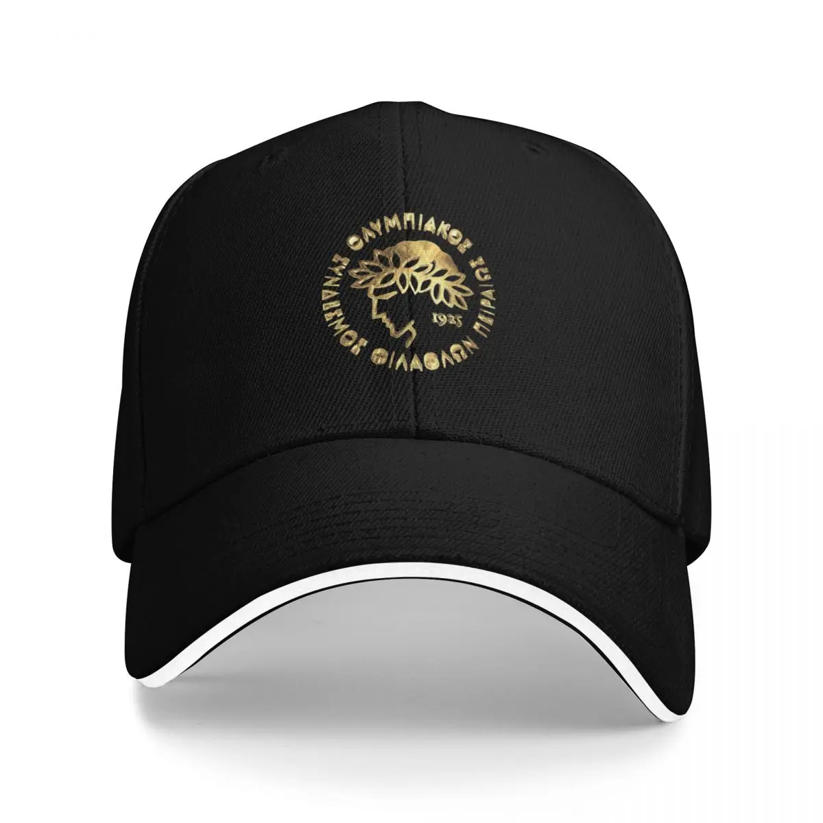 Gold Version of Greek Football Pride Olympiacos Piraeus Baseball Cap fishing caps man Fishing cap Men's Caps Women's