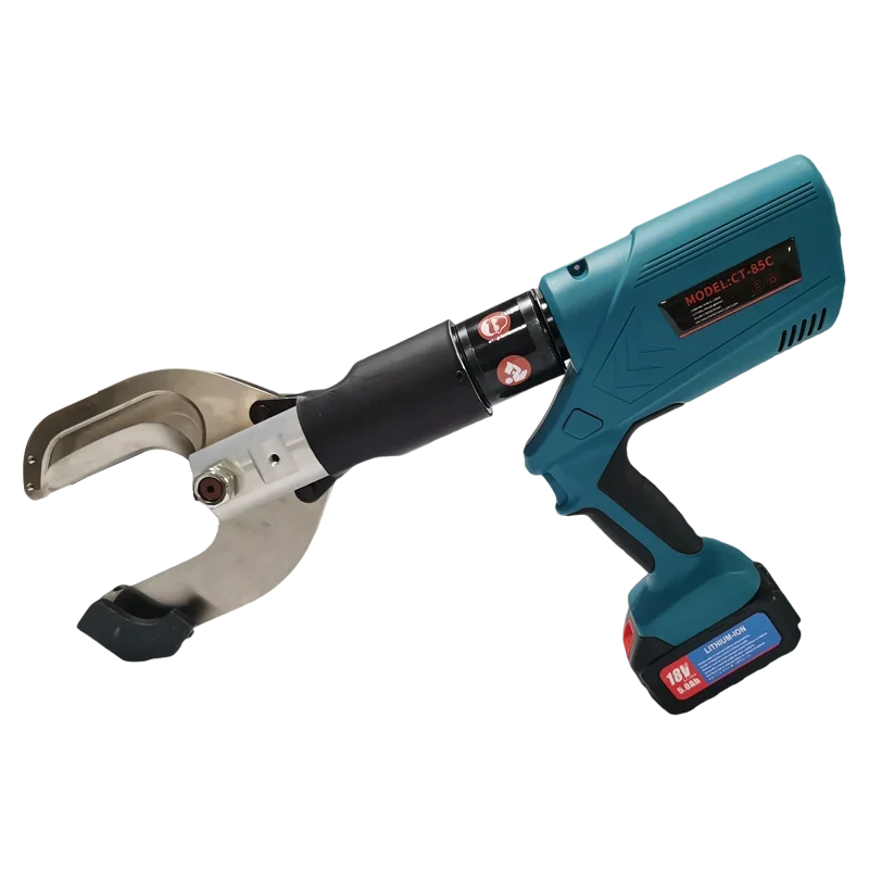 ODETOOLS EZ-85C Сверхмощный электрический аккумуляторный кабельный резак 85 мм Гидравлический аккумуляторный кабельный станок для резки