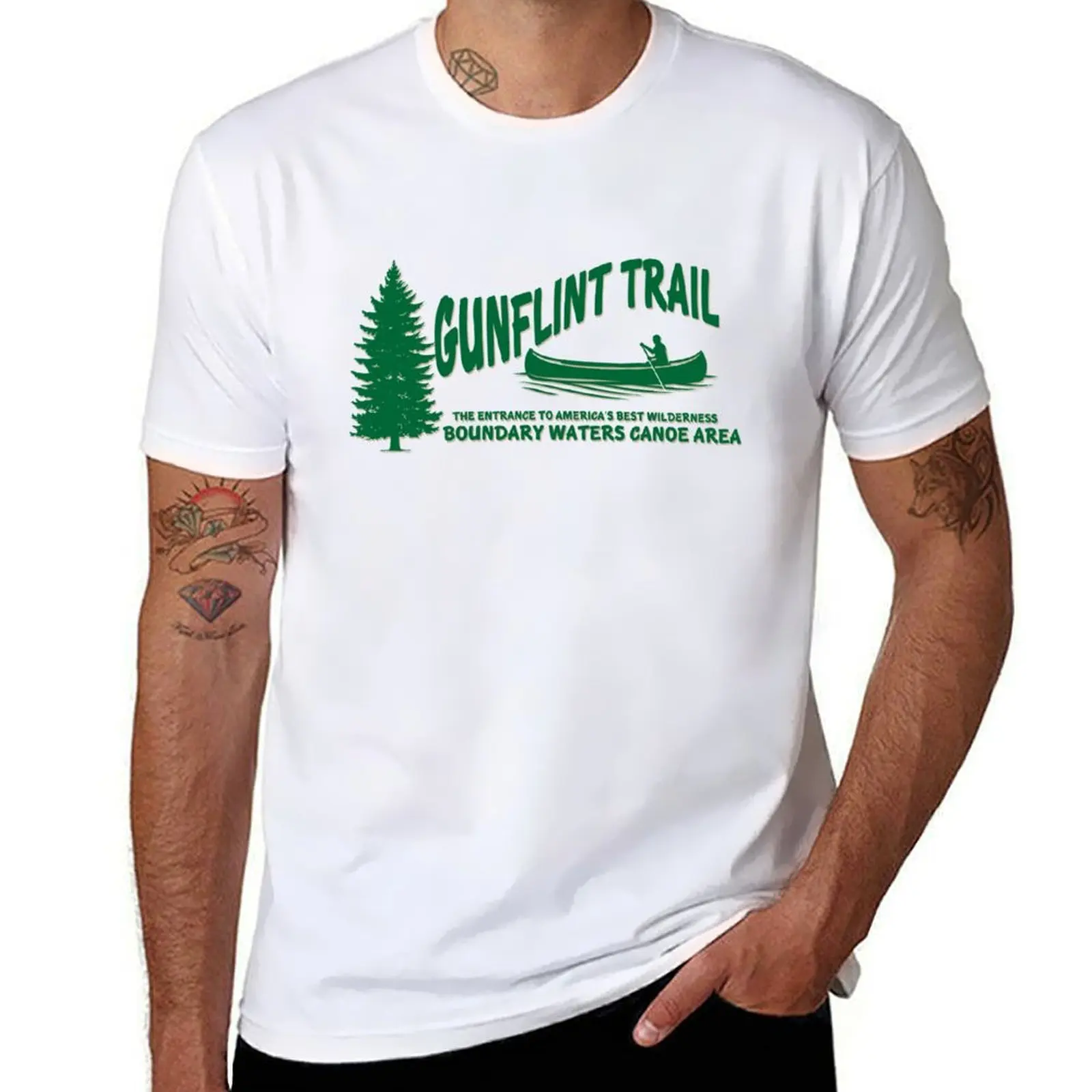 Gunflint Trail BWCA футболка мужские футболки для мужчин футболка футболка с индивидуальным принтом