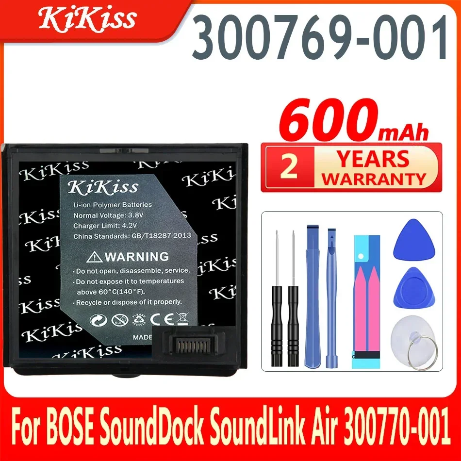 Аккумулятор 600 мАч KiKiss 300769-001 300768-003 для BOSE SoundDock SounDock SoundLink Air 300770-001, батареи большой емкости